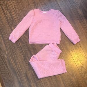 btween Pink Kids Matching Set
